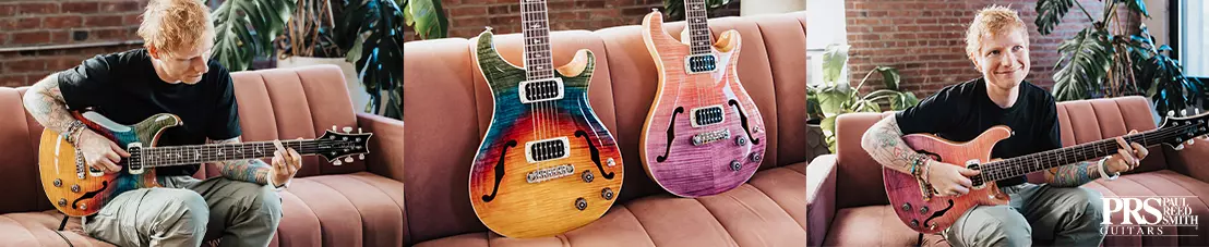 Meet the PRS SE Ed Sheeran Hollowbody I Piezo Baritone